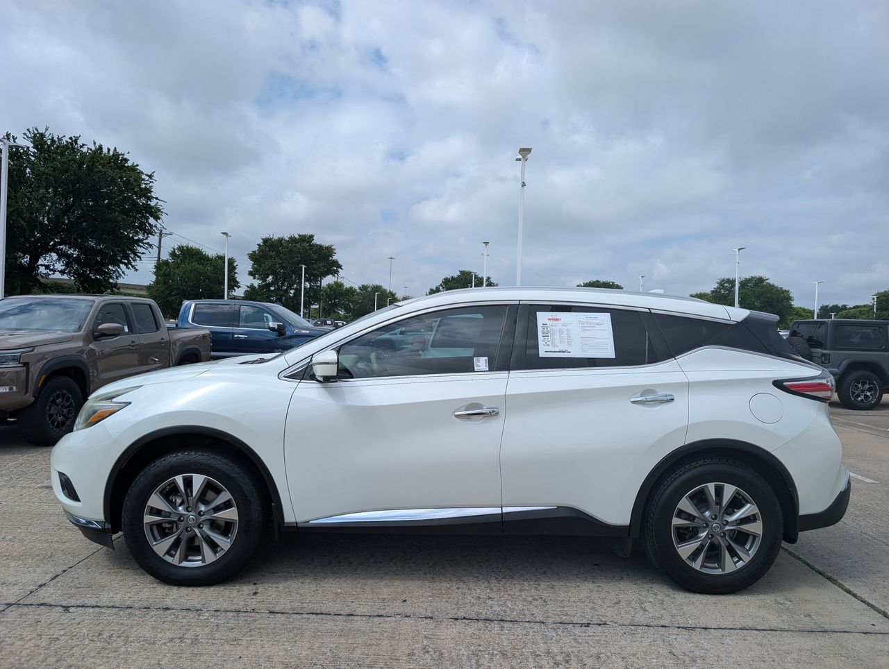 Used 2018 Nissan Murano SL with VIN 5N1AZ2MG7JN160082 for sale in McKinney, TX