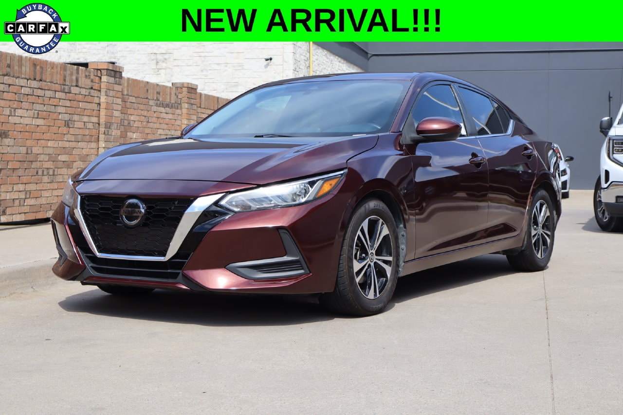 Used 2021 Nissan Sentra SV with VIN 3N1AB8CV2MY246941 for sale in McKinney, TX
