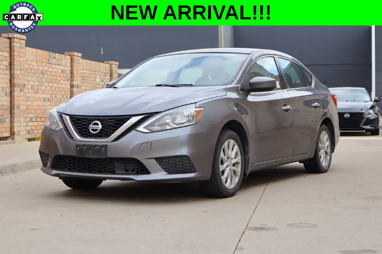 Used 2019 Nissan Sentra SV with VIN 3N1AB7AP8KY325123 for sale in McKinney, TX