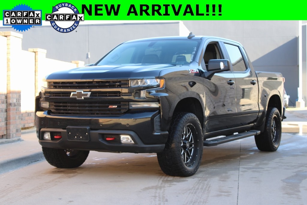 Used 2020 Chevrolet Silverado 1500 LT Trail Boss w/Conv1&2/Leatherp/Safetyp Truck Crew Cab