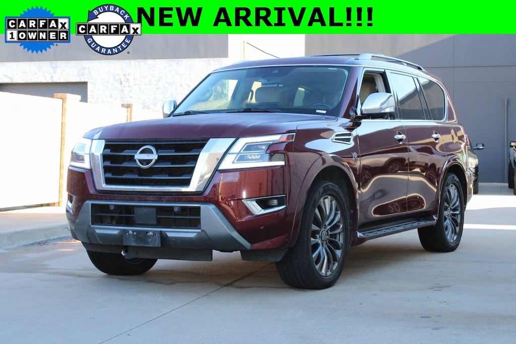 Used 2022 Nissan Armada Platinum w/Nav/ReardvdscaptainSchairspkg SUV