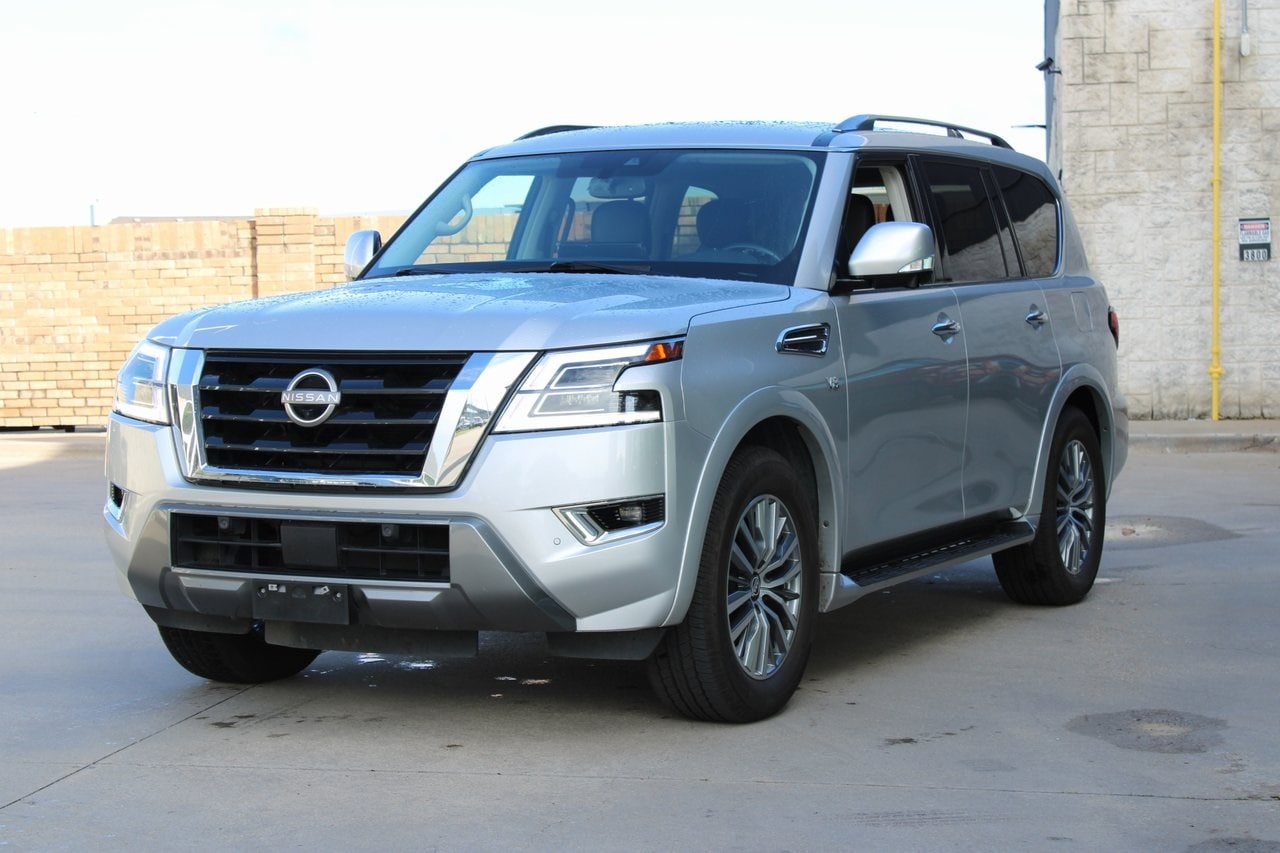 Used 2021 Nissan Armada SL with VIN JN8AY2BAXM9370506 for sale in Mckinney, TX