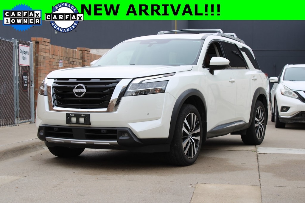 Certified 2023 Nissan Pathfinder Platinum w/Nav/CaptainSchairspkg SUV