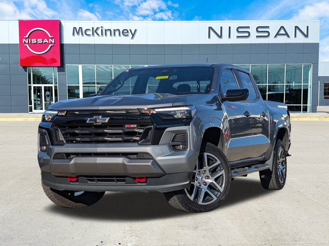 Sterling Gray 2023 Chevrolet Colorado Pickup Truck Four-Wheel Drive Automatic