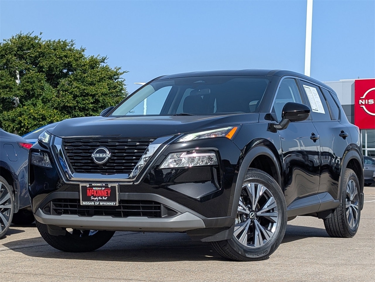 Certified 2022 Nissan Rogue SV with VIN 5N1BT3BB4NC682723 for sale in Mckinney, TX