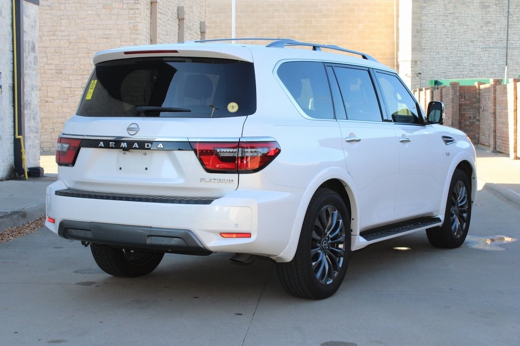 Used 2022 Nissan Armada Platinum w/Nav/Reardvds/CaptainSchairs SUV