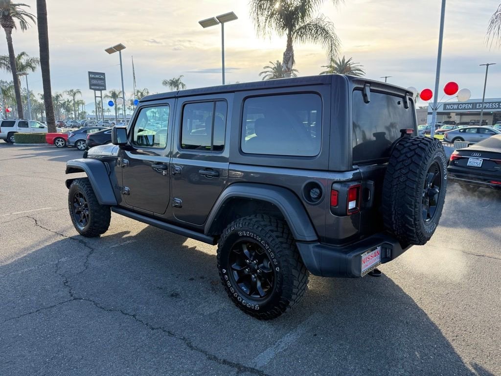 Used 2021 Jeep Wrangler Unlimited Willys Unlimited Willys 4x4