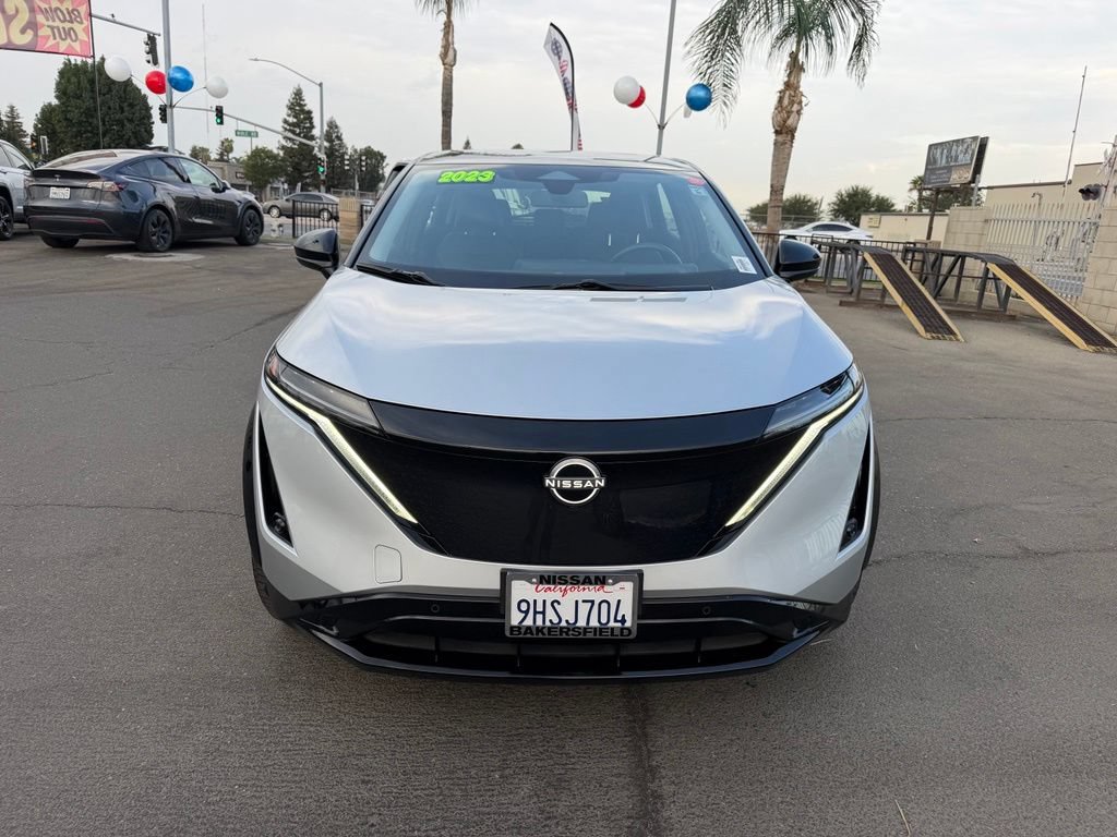 Certified 2023 Nissan Ariya Engage with VIN JN1AF0BA4PM401646 for sale in Bakersfield, CA