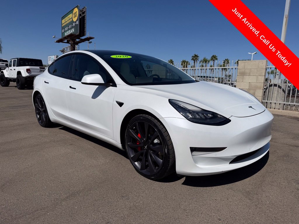 Used 2020 Tesla Model 3 Base with VIN 5YJ3E1EC5LF796497 for sale in Bakersfield, CA