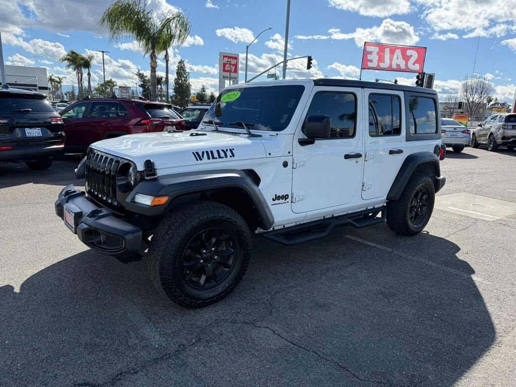 Used 2023 Jeep Wrangler Willys Willys 4x4