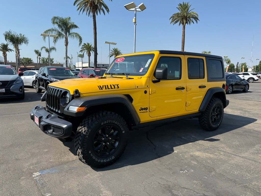2021 Jeep Wrangler Unlimited Willys photo 3