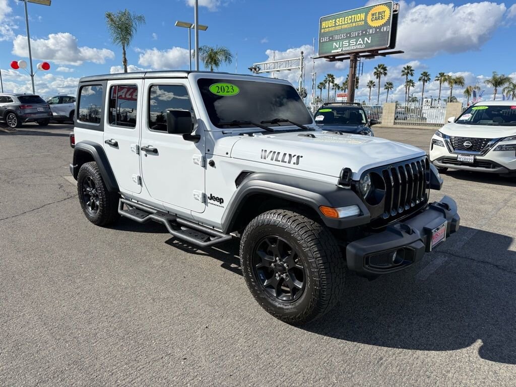 Used 2023 Jeep Wrangler Willys Willys 4x4
