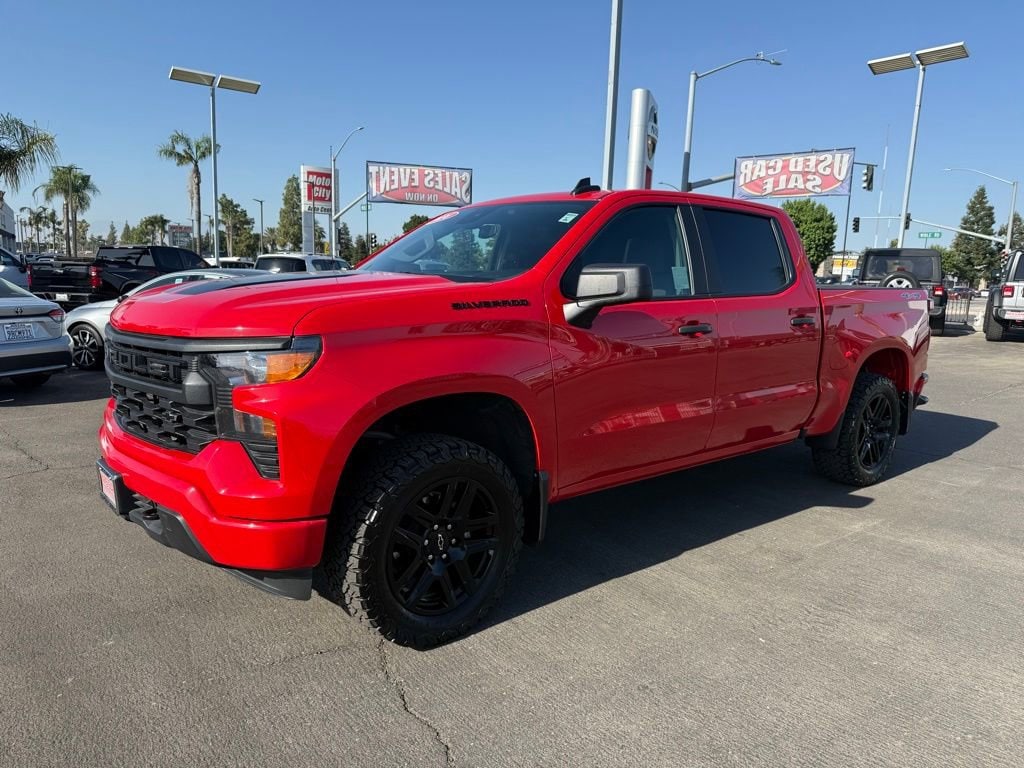Used 2024 Chevrolet Silverado 1500 Custom 4WD Crew Cab 147 Custom