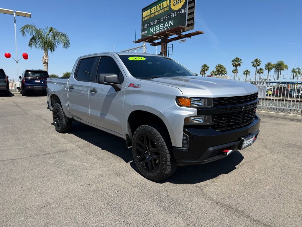 2021 Chevrolet Silverado 1500 Custom Trail Boss 4X4 Crew Cab Short Box's photo