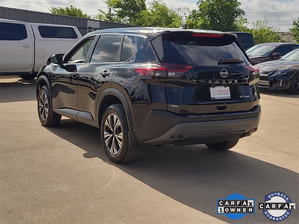 Certified 2023 Nissan Rogue SV with VIN JN8BT3BB8PW186575 for sale in Burleson, TX