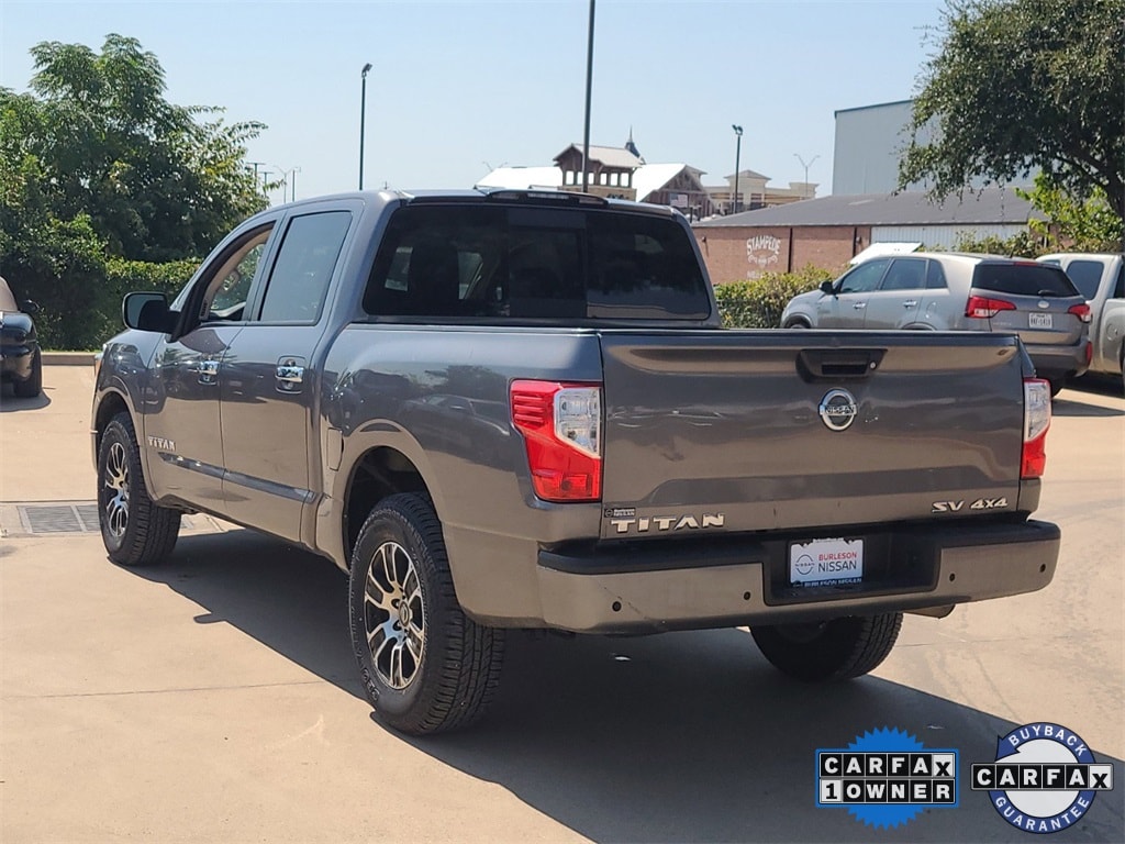 Certified 2021 Nissan Titan SV with VIN 1N6AA1EC3MN528941 for sale in Burleson, TX