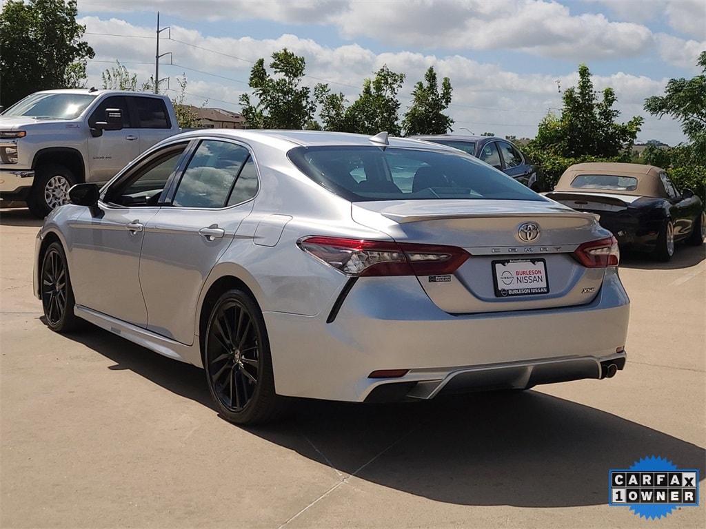 Used 2023 Toyota Camry XSE with VIN 4T1K61AK4PU768589 for sale in Burleson, TX