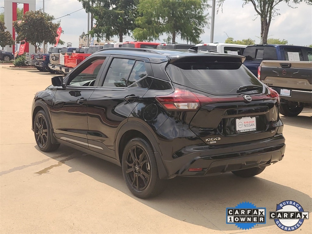 Certified 2022 Nissan Kicks SR with VIN 3N1CP5DV8NL501873 for sale in Burleson, TX