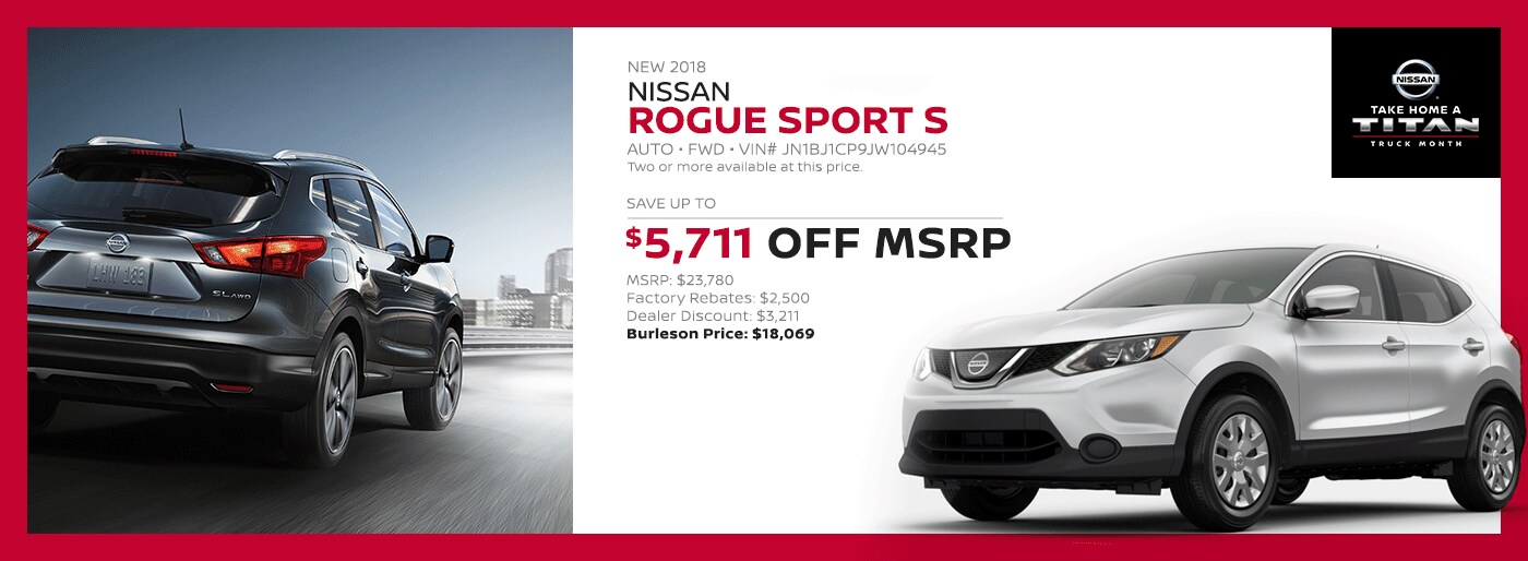 New & Used Car Dealer | Burleson Nissan Near Dallas & Fort Worth, TX
