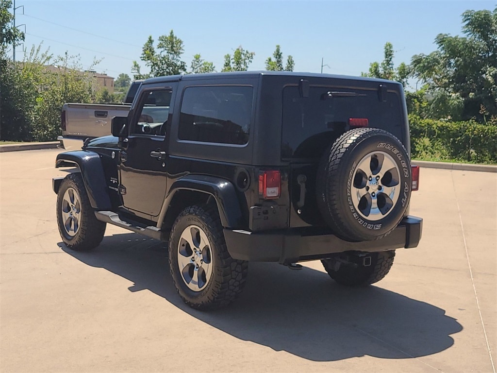 Used 2018 Jeep Wrangler JK Sahara with VIN 1C4AJWBG7JL820476 for sale in Burleson, TX