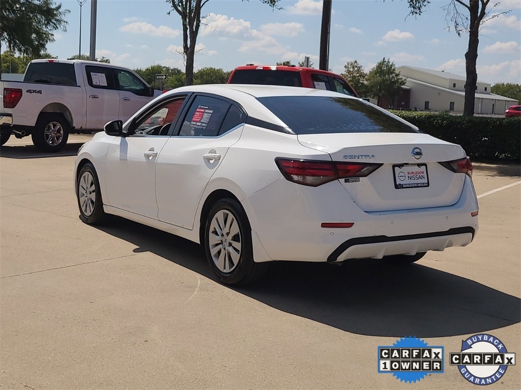 Certified 2022 Nissan Sentra S with VIN 3N1AB8BV1NY206207 for sale in Burleson, TX