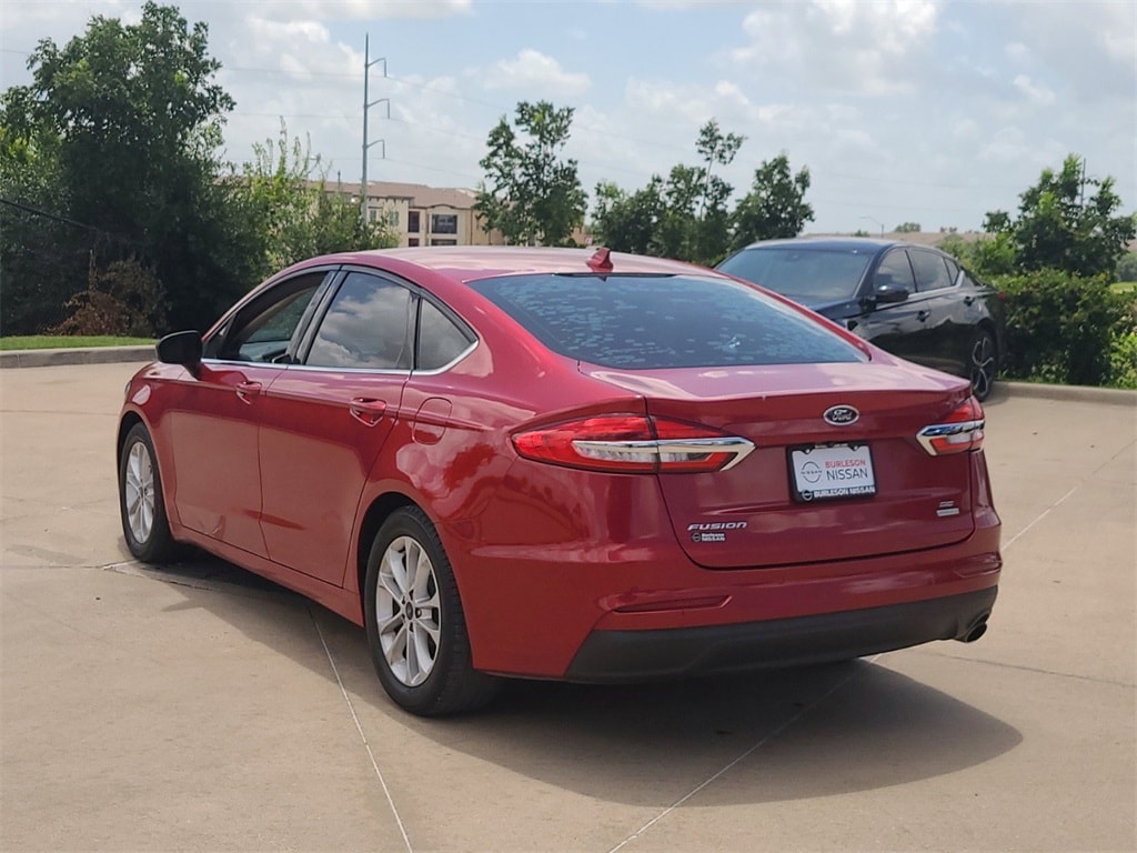 Used 2020 Ford Fusion SE with VIN 3FA6P0HD0LR167904 for sale in Burleson, TX