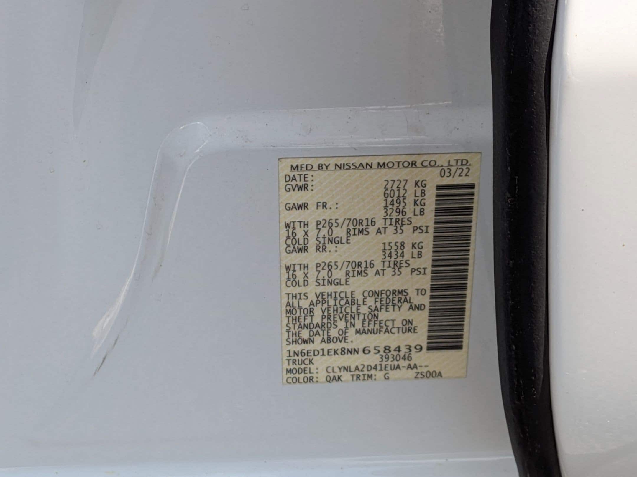 2022 Nissan Frontier S - Photo 33