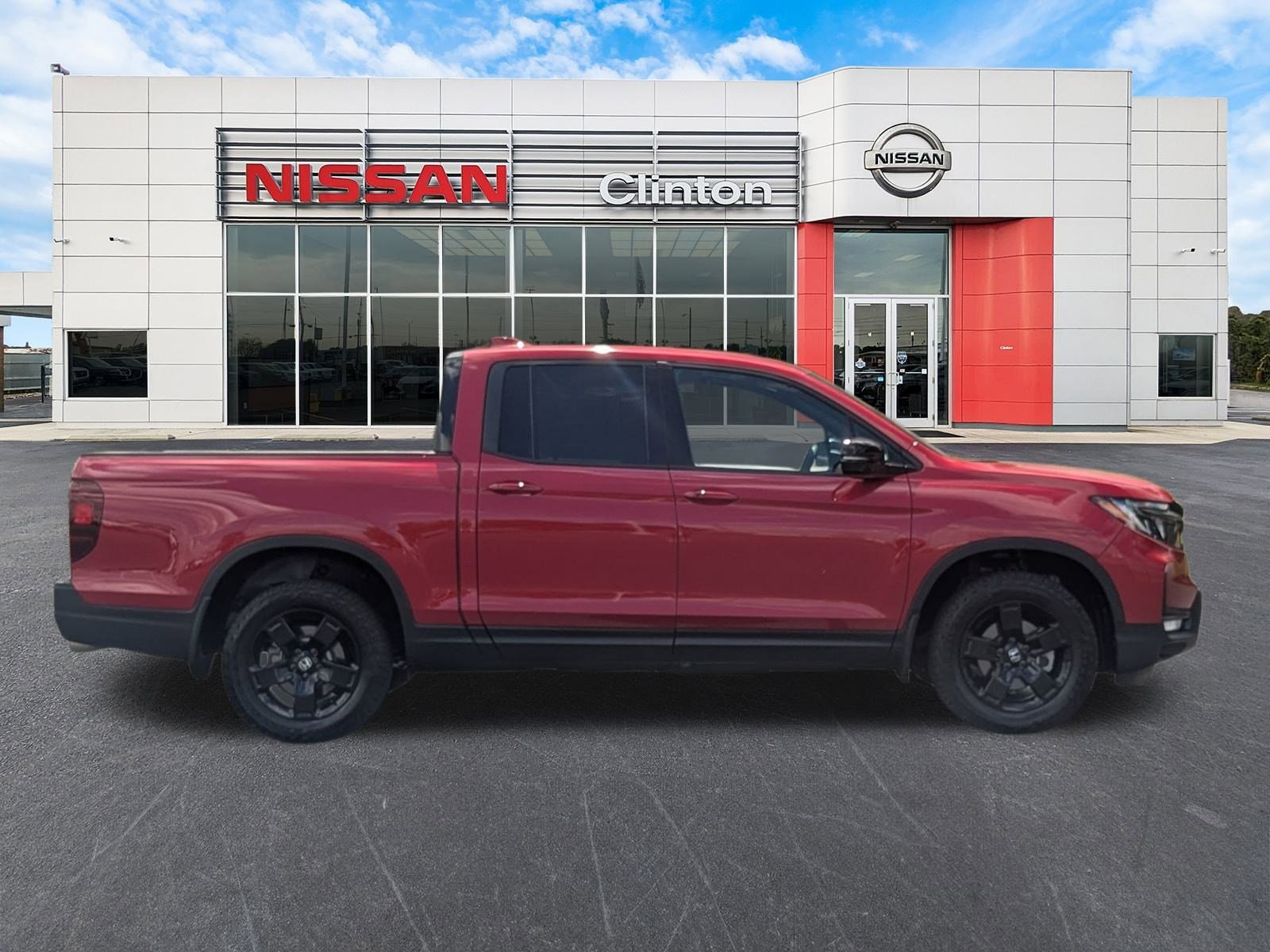 Certified 2025 Honda Ridgeline Black Edition with VIN 5FPYK3F83SB016104 for sale in Clinton, NC