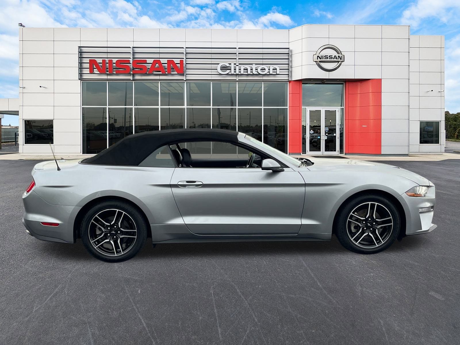 Certified 2023 Ford Mustang EcoBoost Premium with VIN 1FATP8UH2P5108405 for sale in Clinton, NC