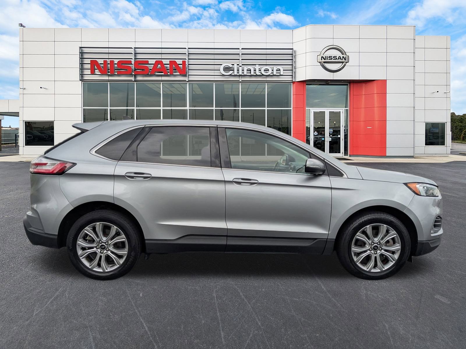 Certified 2023 Ford Edge Titanium with VIN 2FMPK4K95PBA20129 for sale in Clinton, NC
