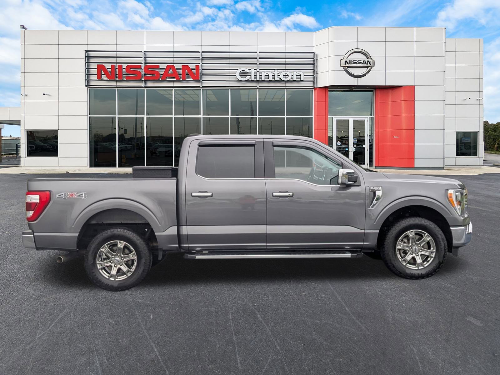 Certified 2023 Ford F-150 Lariat with VIN 1FTFW1E58PKE46656 for sale in Clinton, NC