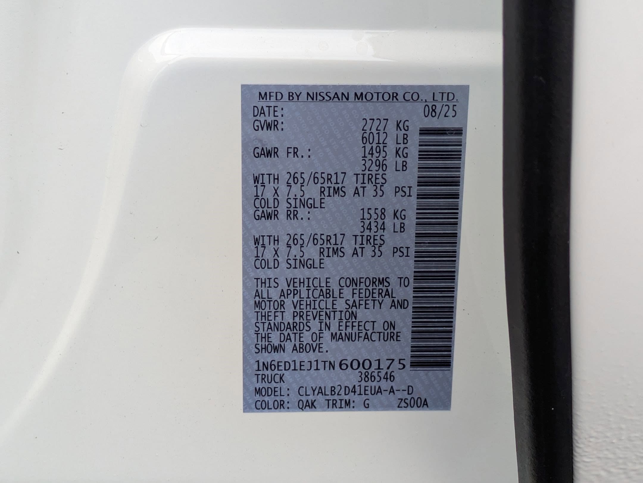 2026 Nissan Frontier SV - Photo 33
