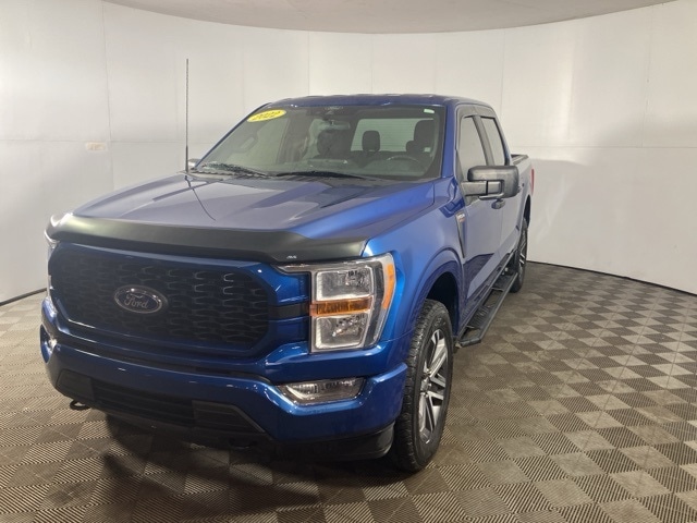 Used 2022 Ford F-150 XL with VIN 1FTFW1E53NKD35977 for sale in Columbus, IN