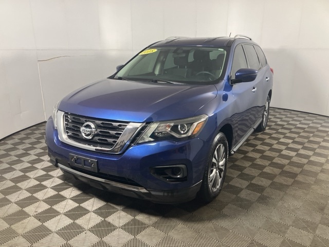 Used 2018 Nissan Pathfinder S with VIN 5N1DR2MM6JC629564 for sale in Columbus, IN