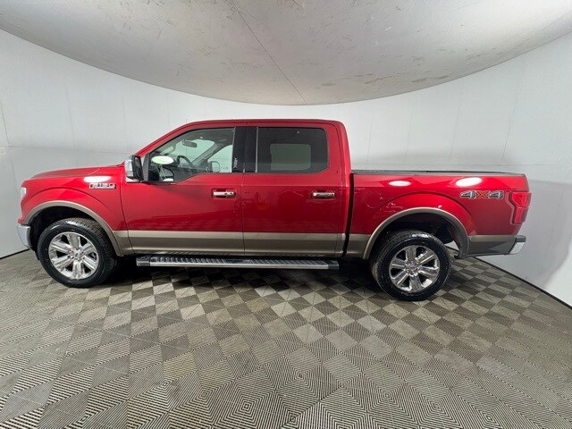 Used 2020 Ford F-150 Lariat with VIN 1FTEW1E44LKE37529 for sale in Columbus, IN