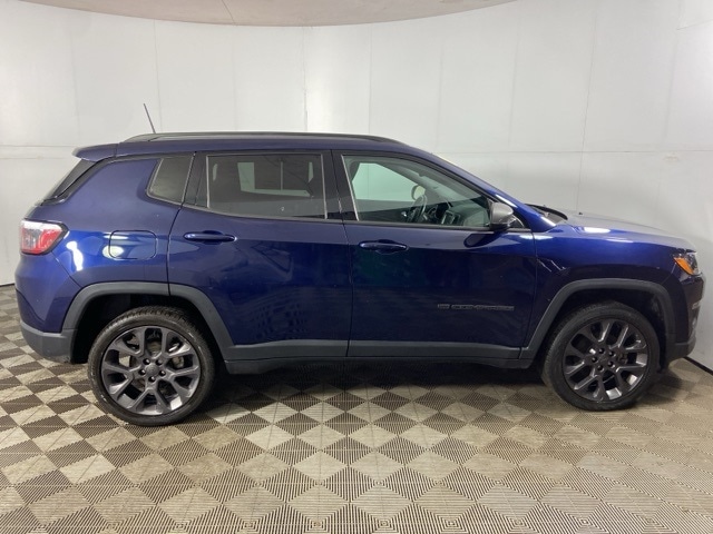 Used 2021 Jeep Compass 80th Spec. Edition with VIN 3C4NJDEB8MT570535 for sale in Columbus, IN