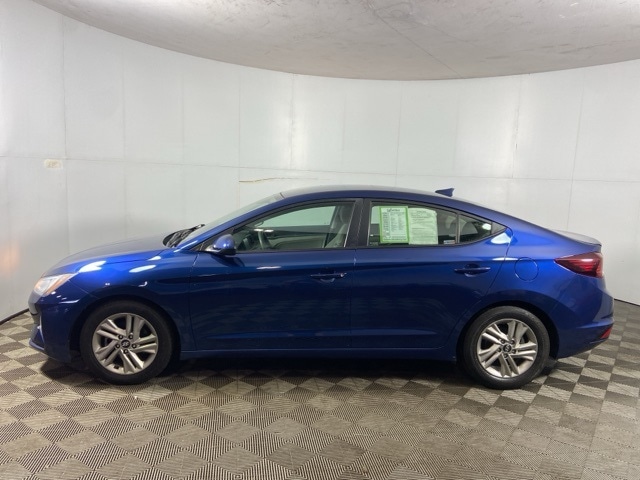 Used 2019 Hyundai Elantra SEL with VIN 5NPD84LF1KH455110 for sale in Columbus, IN