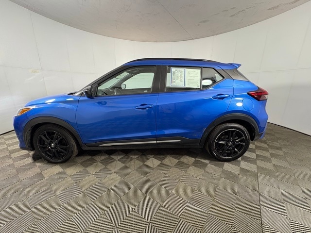 Used 2021 Nissan Kicks SR with VIN 3N1CP5DV2ML508073 for sale in Columbus, IN