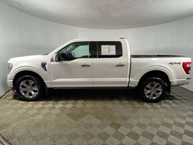 Used 2022 Ford F-150 Platinum with VIN 1FTFW1E8XNFB57598 for sale in Columbus, IN