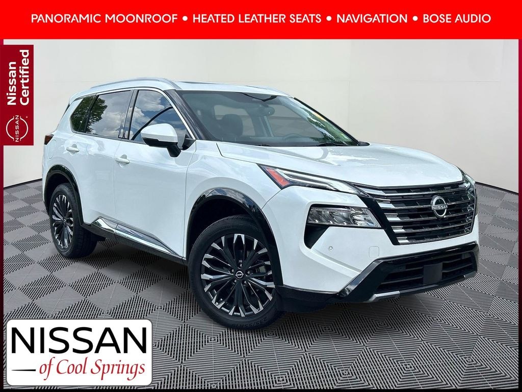 Certified 2025 Nissan Rogue Platinum SUV