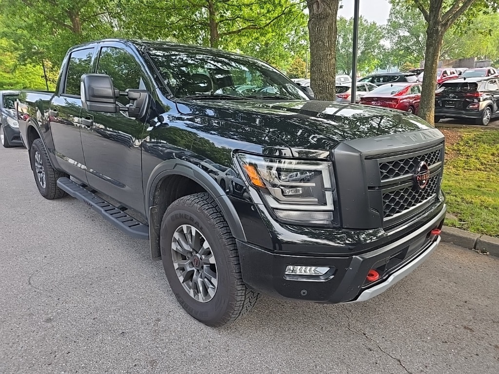 Certified 2024 Nissan Titan PRO-4X with VIN 1N6AA1ED7RN110057 for sale in Franklin, TN