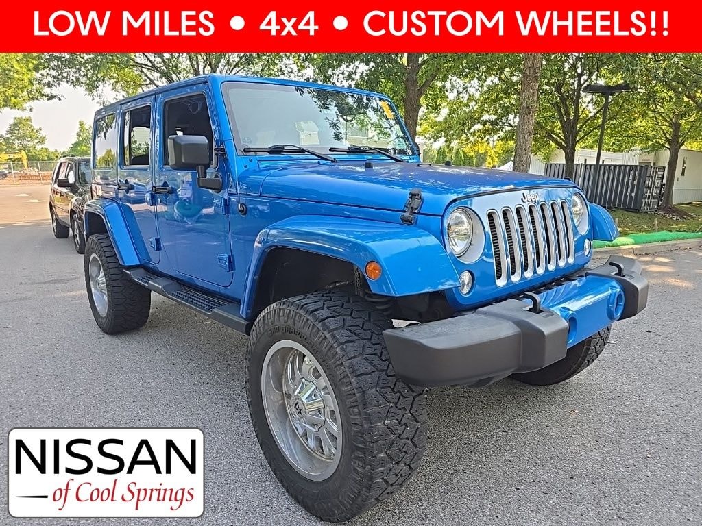 Used 2016 Jeep Wrangler JK Unlimited Sahara 4x4 SUV