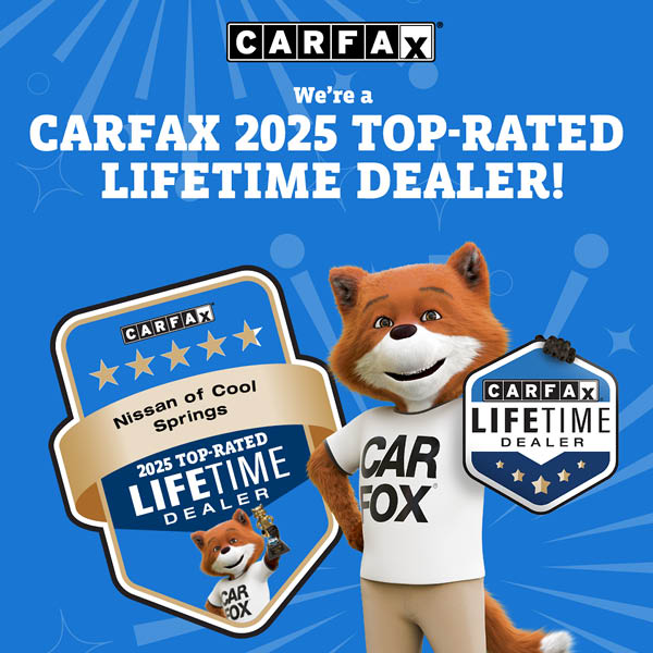 CarFax 2025 Top-Rated Lifetime Dealer