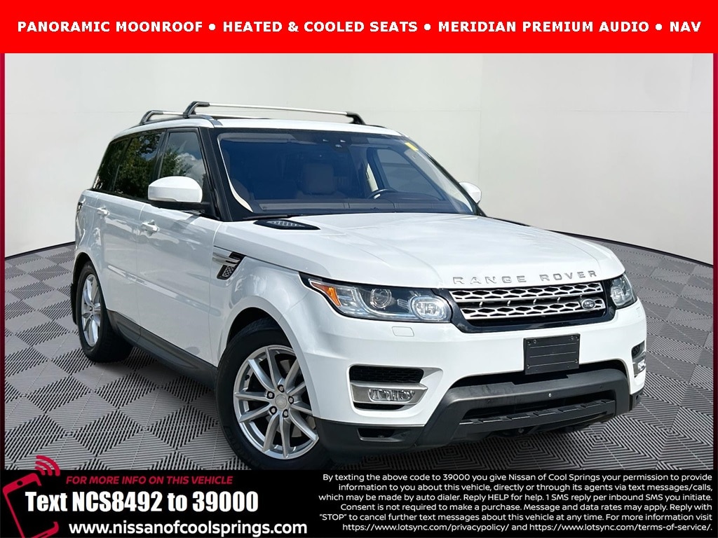 Used 2017 Land Rover Range Rover Sport 3.0L V6 Turbocharged Diesel SE Td6 SUV