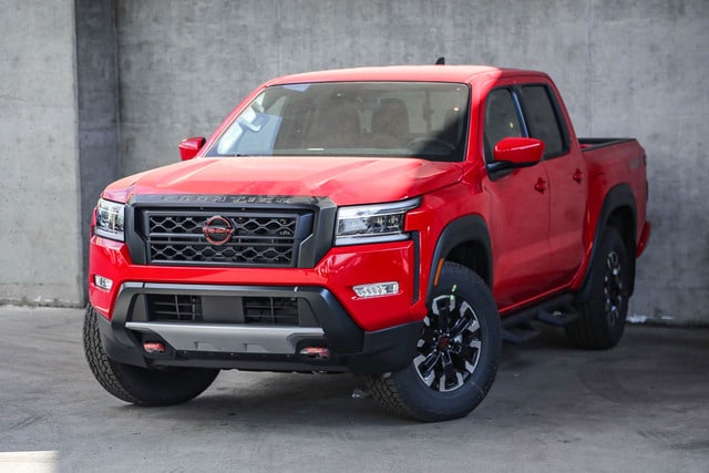 New 2023 Nissan Frontier Truck Crew Cab PRO-X Red Alert For Sale Lithia Motors Stock: N3617547