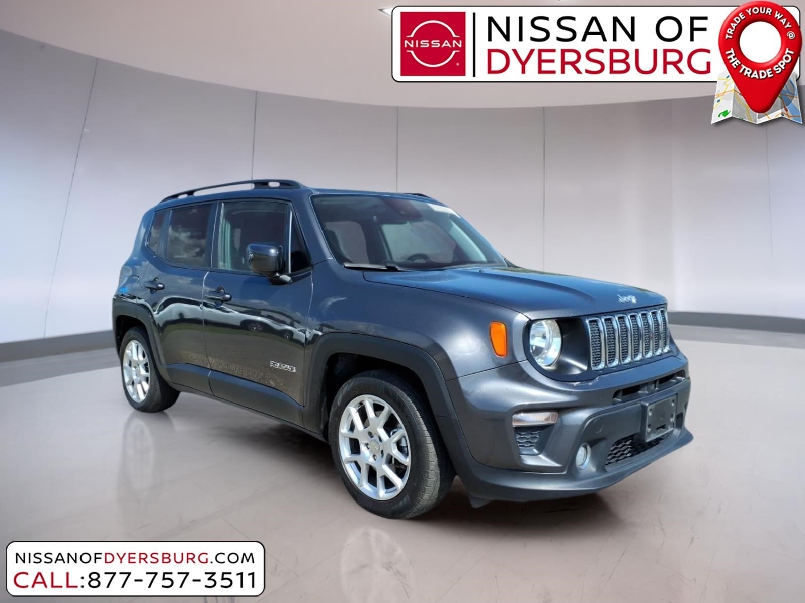 Used 2021 Jeep Renegade Latitude with VIN ZACNJCBBXMPM24768 for sale in Dyersburg, TN