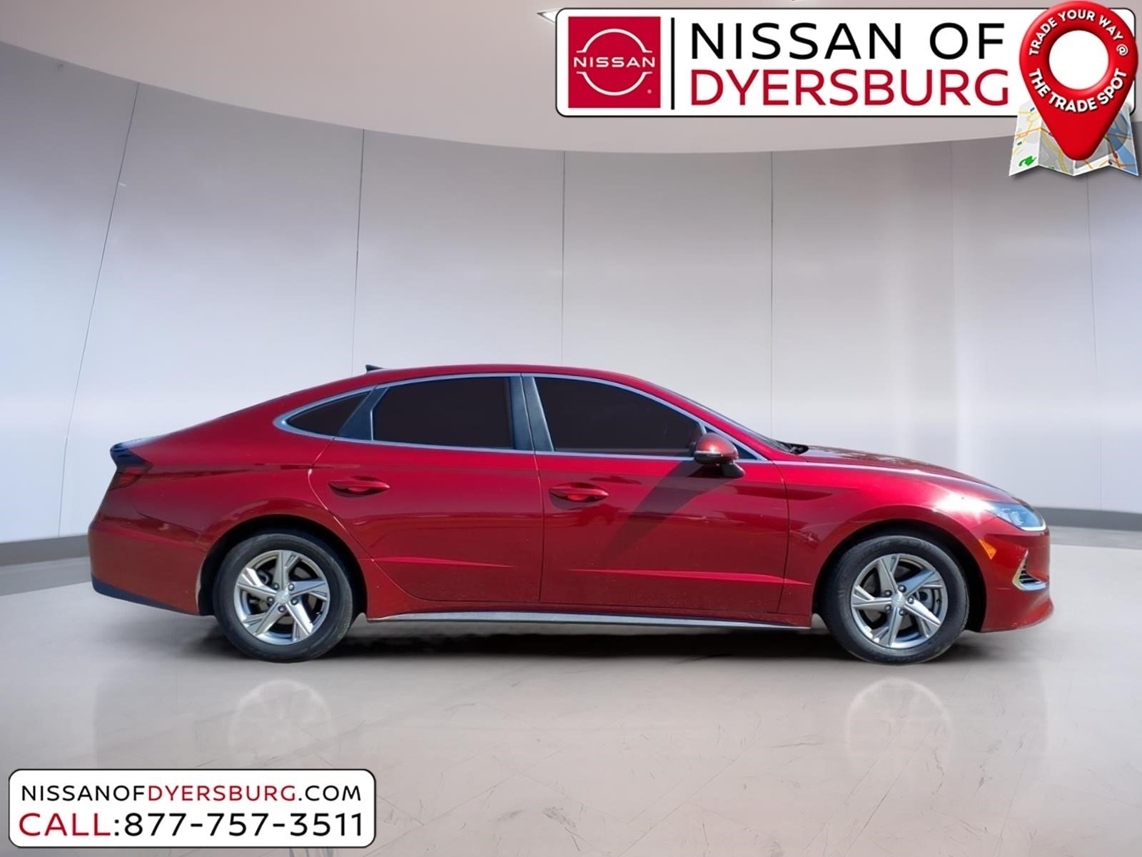 Used 2023 Hyundai Sonata SE with VIN KMHL24JA6PA285857 for sale in Dyersburg, TN