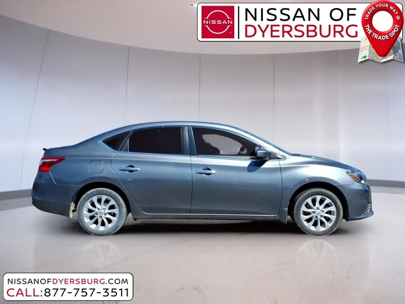 Used 2019 Nissan Sentra S with VIN 3N1AB7AP7KY258658 for sale in Dyersburg, TN
