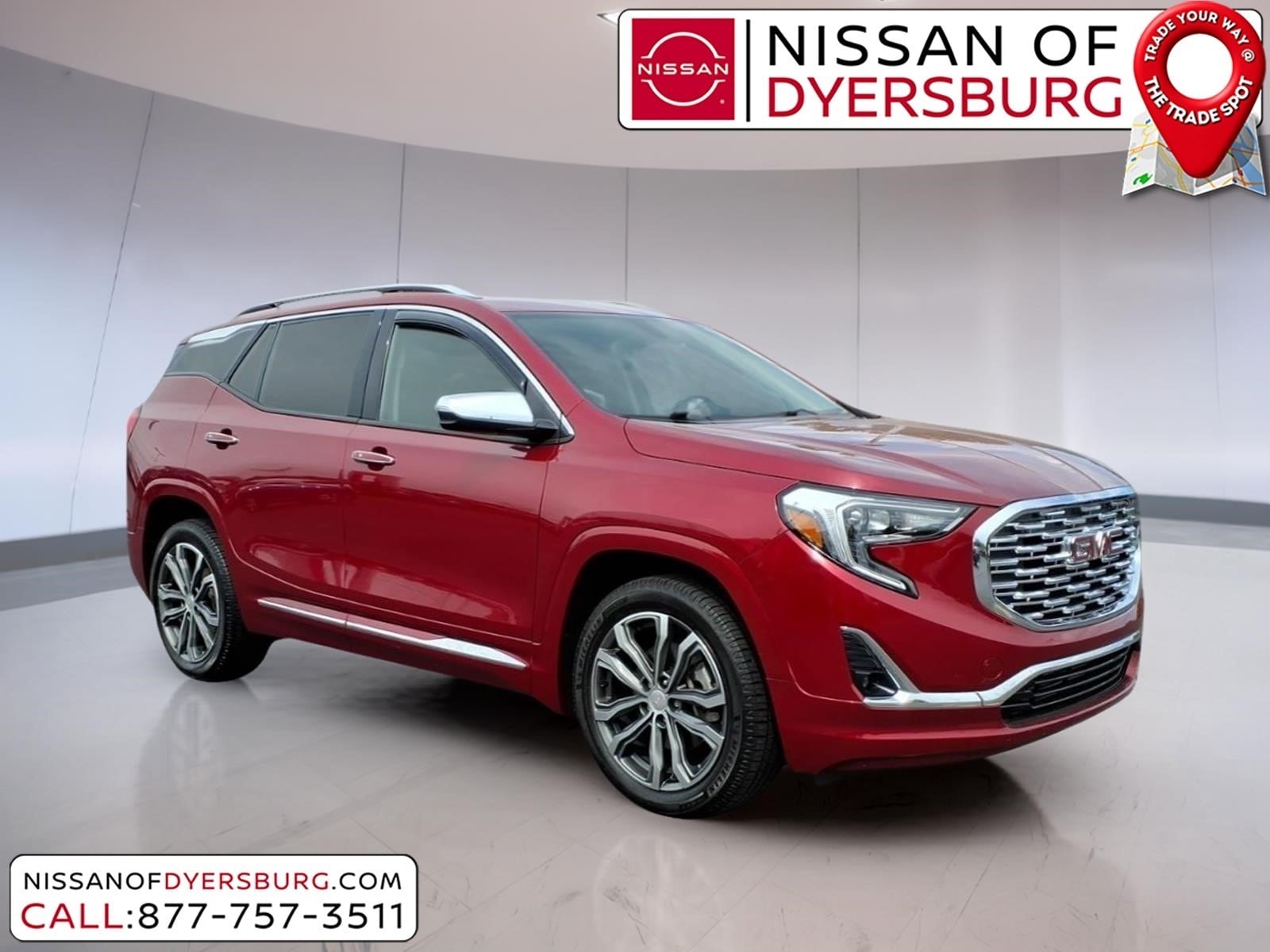 Used 2019 GMC Terrain Denali with VIN 3GKALSEX6KL355164 for sale in Dyersburg, TN