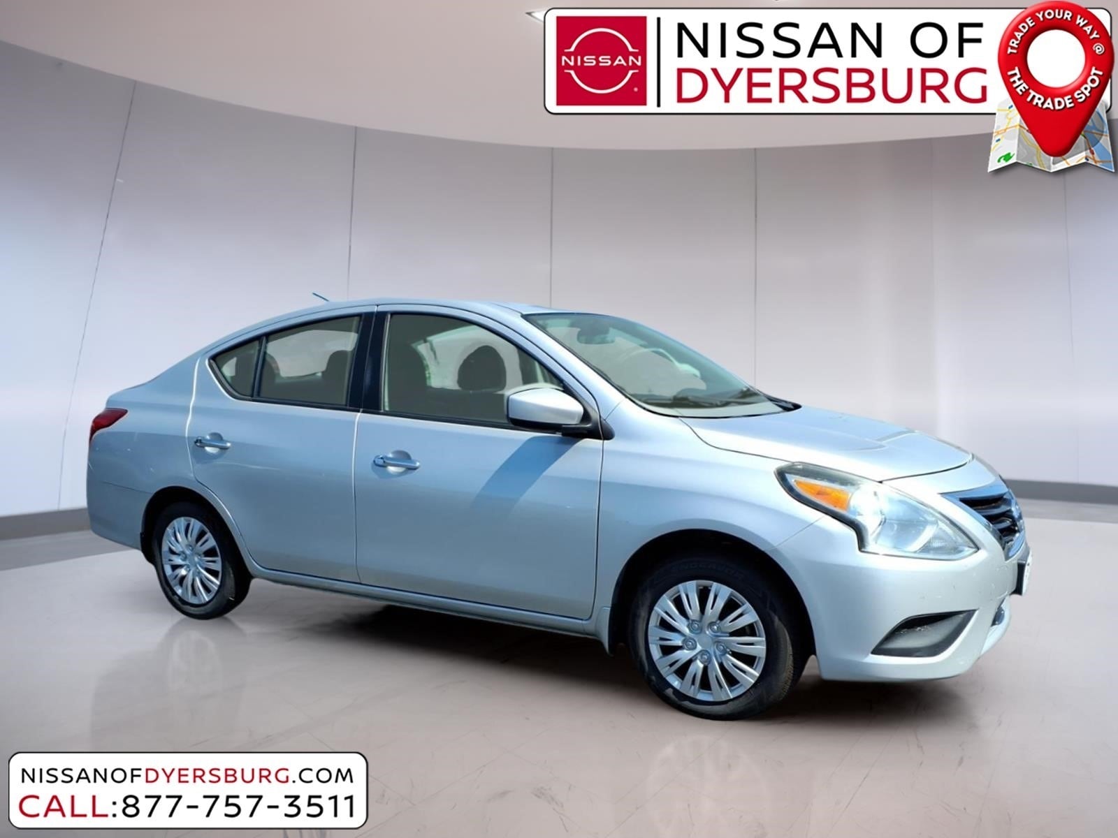 Used 2015 Nissan Versa Sedan SV with VIN 3N1CN7AP0FL958914 for sale in Dyersburg, TN